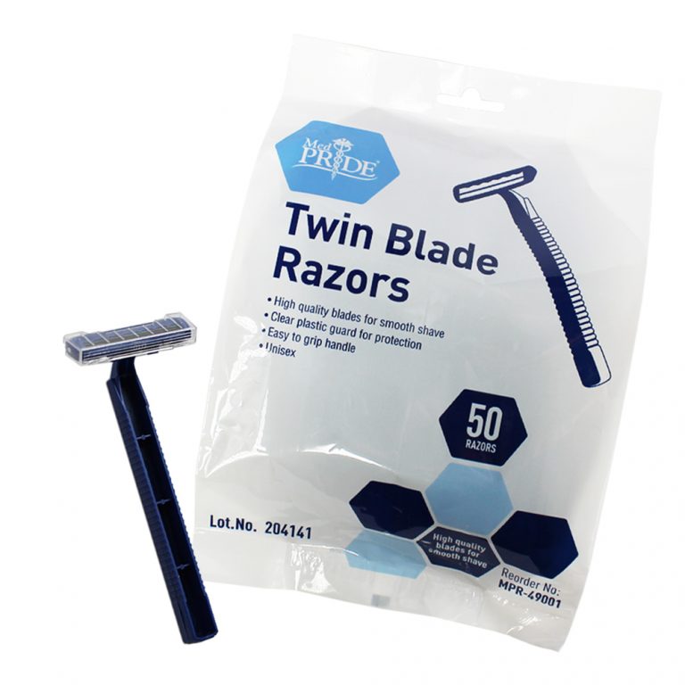 Twin Blade Razors 50 Pc MedPride